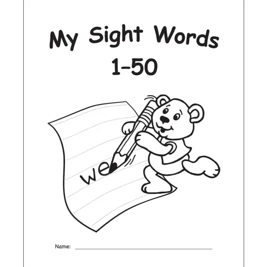 My Own Books&trade;: Sight Words 1-50, 25-Pack {2}