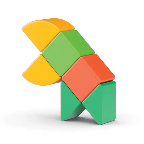 Magicubes Shapes Recycled, 6 Pieces {2}