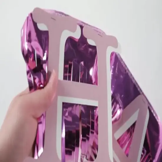 Happy Birthday Fringe Garland {2}