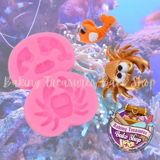 Ocean Crab & Clownfish {1}