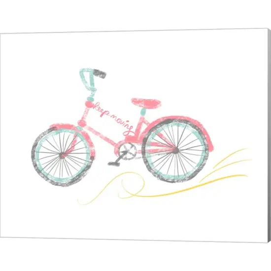 Keep Moving by Anna Quach 20" x 16" Canvas Wall Art {1}