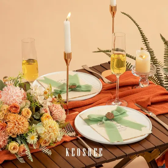 9 Rolls Multicolor Handmade Chiffon Ribbon,1.5" x 21Yd Frayed Fringe Silk Ribbons (9 Rolls *2.3Yd) for Gifts Wrapping, Wedding Invitations, Bridal Bouquets, Decorations {6}