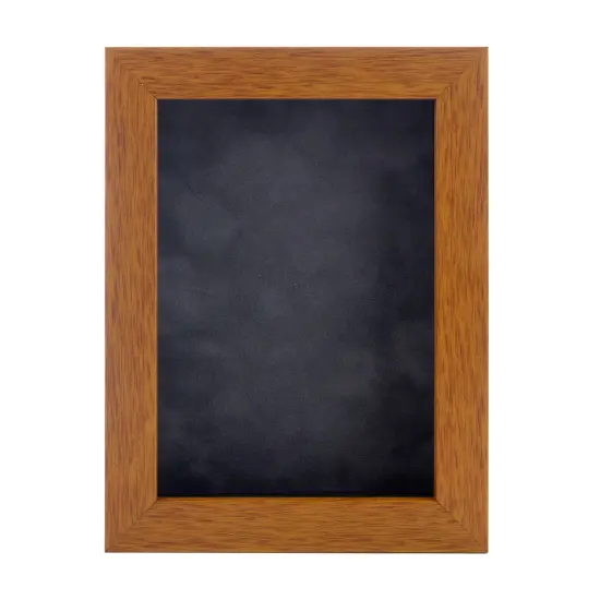 Warm Honey Brown Wood Shadow Box Frame with Acrylic Front - Dark Grey Suede Backing, 30 Sizes {4}