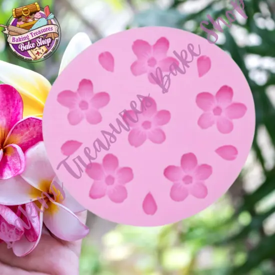 TROPICAL FLOWER WITH LEAF {3}