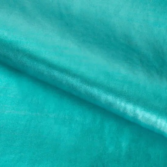 Alloy Foiled Spandex Fabric Aubergine/Teal {1}