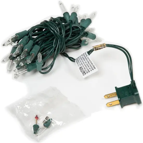 35-Count Clear Christmas String Lights Set {2}