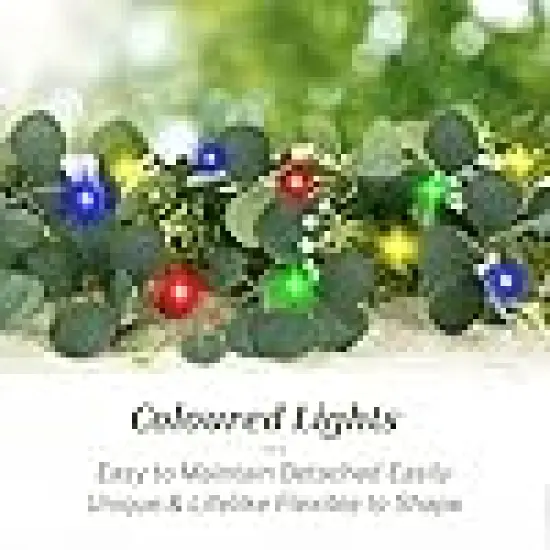 Eucalyptus Leaves Greenery Vines for Table Runner Wedding Bedroom {2}