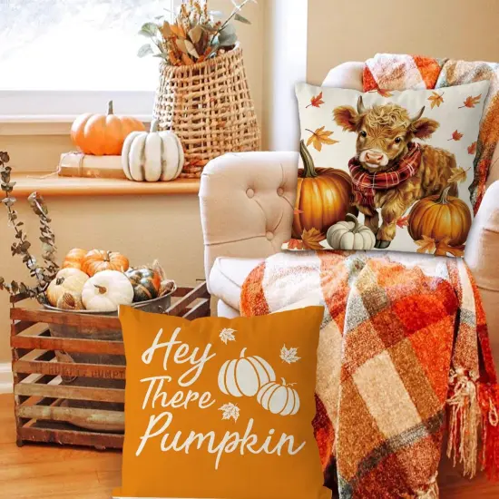 Fall Pillow Covers {4}