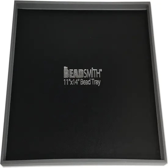 The Beadsmith Bead Mat Tray &ndash; Lightweight Tray for Holding Bead Mats, 11.5&rdquo; x 14.5&rdquo; x 0.5&rdquo;, Portable {6}