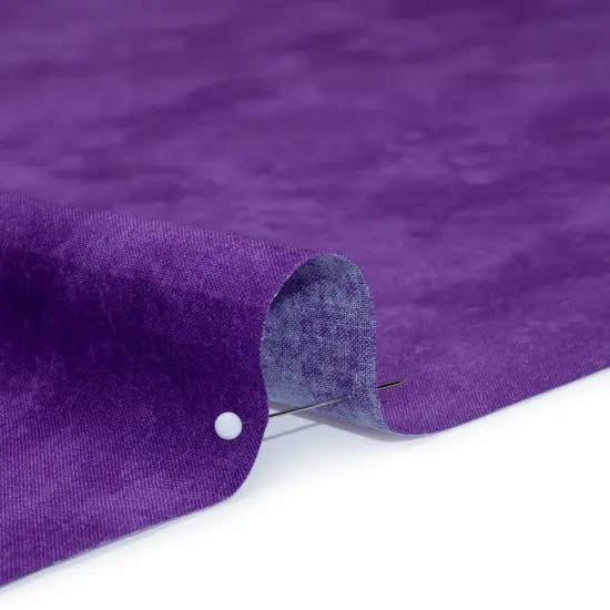 1 Yard Pansy Quilting Cotton Fabric, 44" Wide Fresco Texture Material for Sewing & Quilts {2}