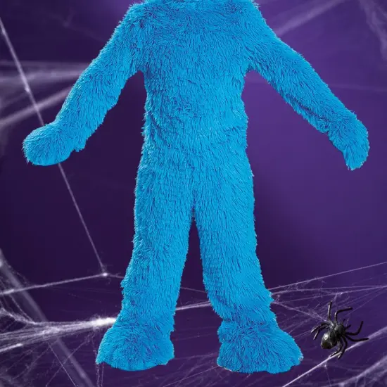 Baby Extra Deluxe Cookie Monster Costume Plush Jumpsuit and Headpiece {3}