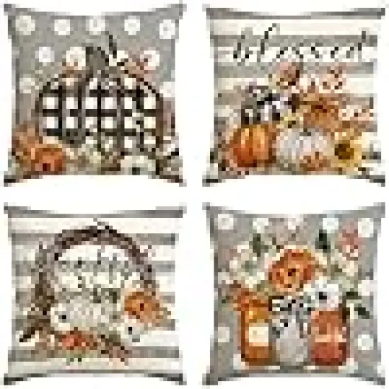 colorlife Fall Pumpkin Floral Eucalyptus {1}