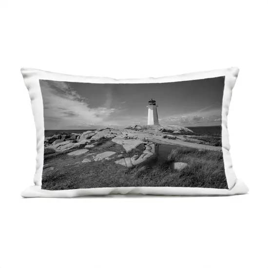 Stupell Industries Heart Of Lighthouse View Outdoor Pillow, 14 x 7 x 20 {1}