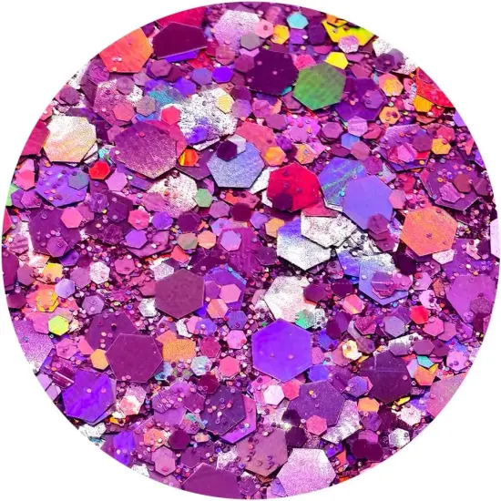 Ultra Pink Holographic Craft & Beauty Glitter {5}