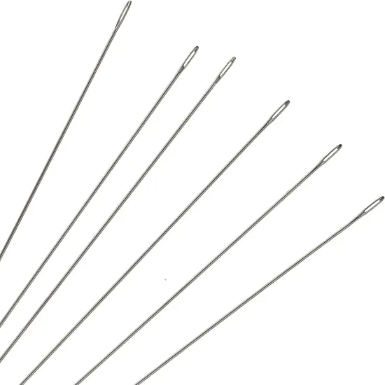 The Beadsmith Basic Elements Beading Needles &ndash; Size 12, Pack of 25 &ndash; Use for Loom Weaving Beadwork, Off-Loom Stitching and Jewelry Making with Seed Beads {2}