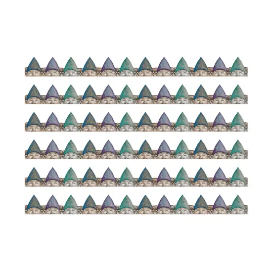 Curiosity Garden Peeking Gnomes Extra Wide Deco Trim&reg;, 37 Feet Per Pack, 6 Packs {1}