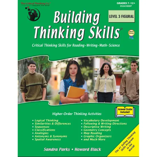 Building Thinking Skills&reg; Book, Level 3, Grade 7-12+ {1}
