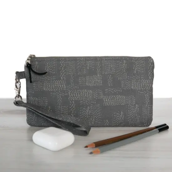 Crosscut Sewing Co.&reg; Wristlet Sewing Kit - Beginner Sewing Project Kit Kantha cloth {5}