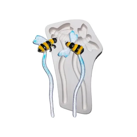 12" x 7" x 1.5" Bee Stake Frit Casting Glass Fusing Kiln Mold {1}