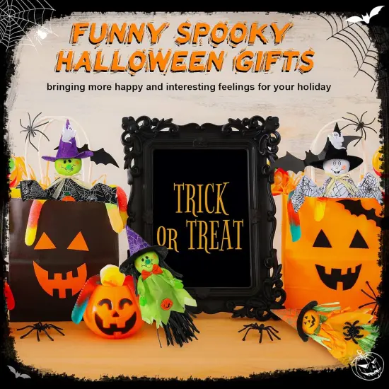 9 Pack Halloween Decoration Hanging Ghost Pumpkins Decorations {5}