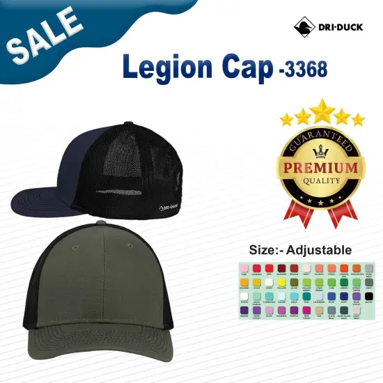 DRI DUCK&reg; Legion Cap Khaki {3}