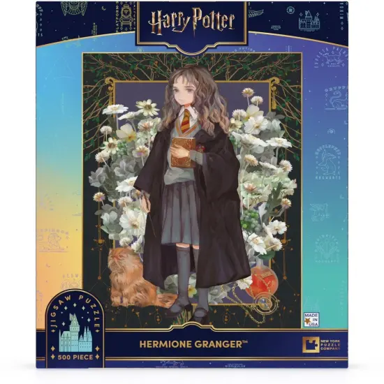 New York Puzzle Company Hermione Granger 500 Piece Piece Jigsaw Puzzle {1}
