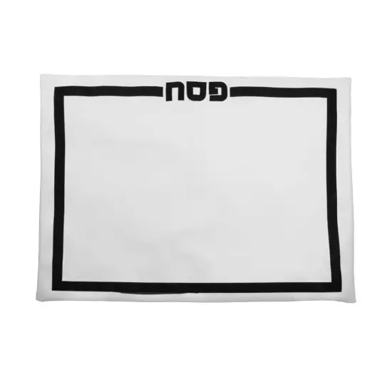 Classic Design Embroidered Pillow Case Black {3}