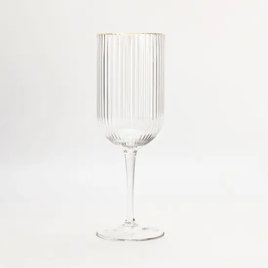 Elegant Wine Glass 6pk Green {4}