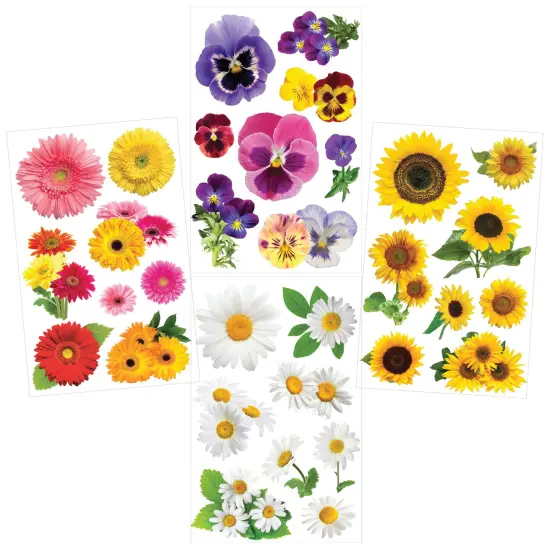 Flower 3D Sticker Bundle {1}