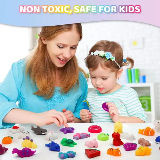 100 Pack Mochi Squishy Toys {5}