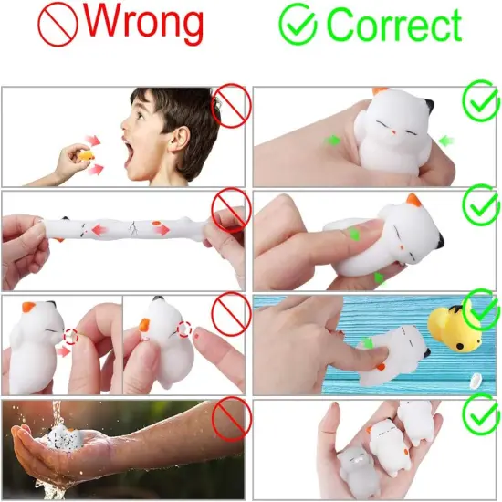 16 Pcs Mochi Animals Toys {4}