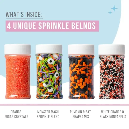 Halloween Sprinkles Edible Sprinkle Mix Perfect for Cake Decorations {2}