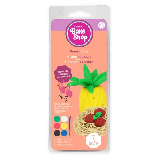 Sculpey Bake Shop Oven-Bake Clay Kit-Bake & Bend {1}