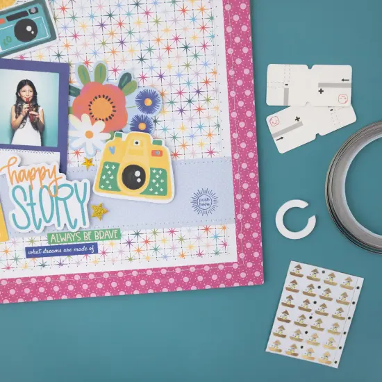 We R Chibitronics Mini Starter Kit-White/Blue/Pink/Yellow {5}