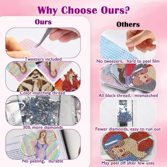 Diamond Art Bookmarks Kits {5}