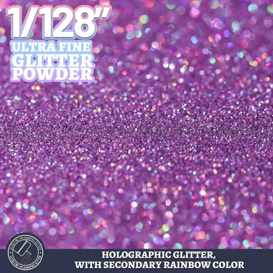 180G/6.35OZ Holographic Ultra Fine Glitter for Resin {3}