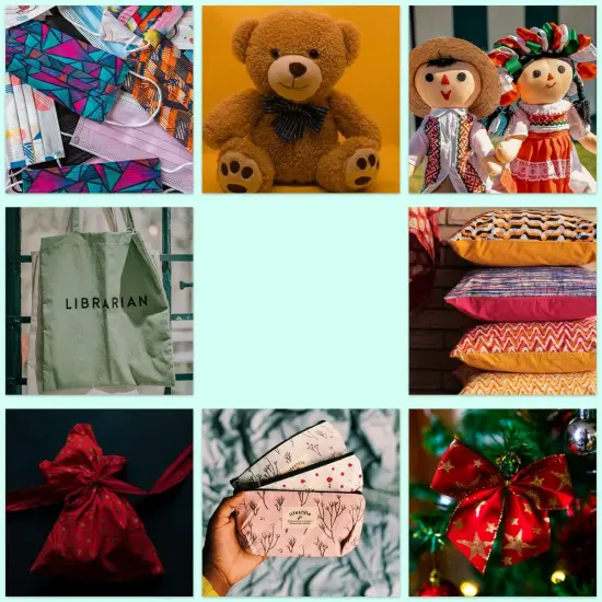 56Pcs 10"x10" Quilting Cotton Fabric Squares Sheets Pre-Cut Multi-Color (56 Different Patterns) {6}