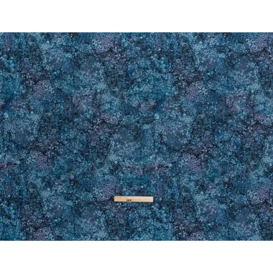 1 Yard Northcott Twilight Bubbles Quilting Cotton Fabric Deep Blue Purple 43 Inches Width {3}