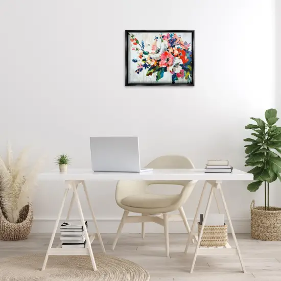 Stupell Industries Abstract Flower Blooming Branch Floating Frame Design by Franklyn Gregory {2}