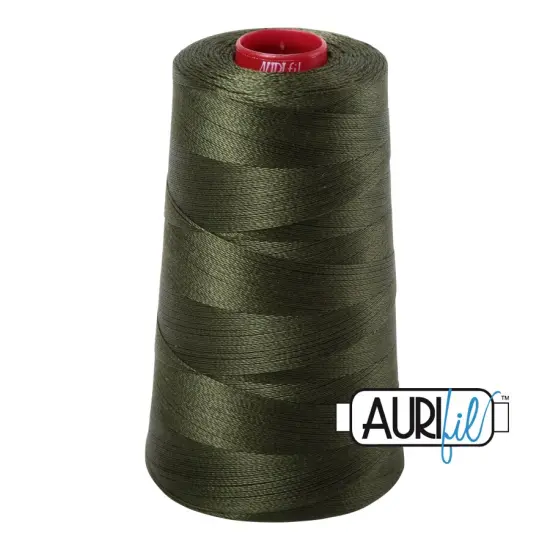 Medium Green (5023) | 12wt Cone (1750M / 1914Y) | Aurifil Thread {1}