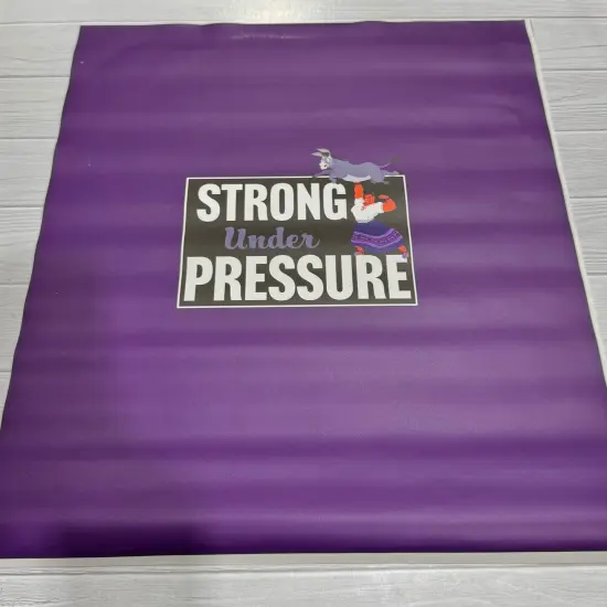 Strong Under Pressure vinyl panel Black {2}