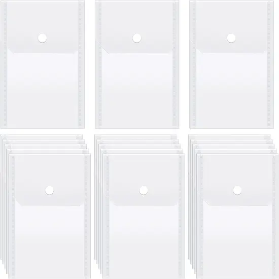 60Pcs Plastic Envelopes {1}