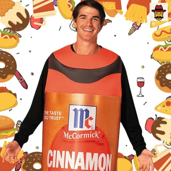 McCormick Cinnamon Spice Costume Funny Food Bottle Tunic {6}