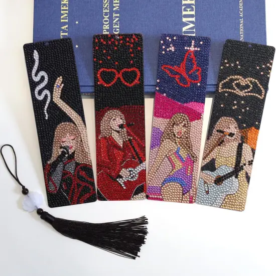 DlY Cartoon Diamond Painting Bookmark Kits {5}