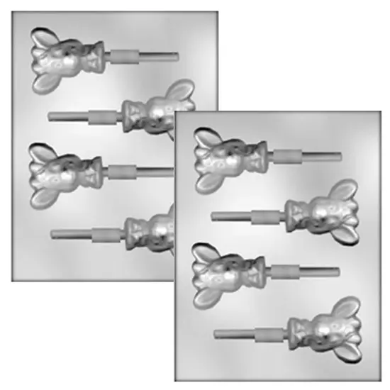 Rudolph Reindeer Sucker Chocolate Lollipop Mold {5}