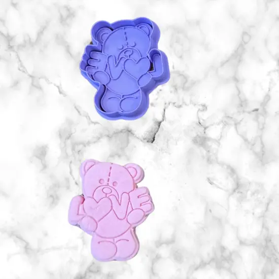 Teddy Bear Fondant Cutter 2 inches {5}