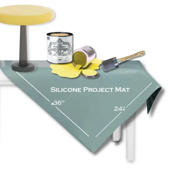 Silicone Project Protective Mat for Painting & Crafts, Makes Clean Up Easy,24&rdquo;x36&rdquo; {4}