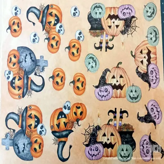 Crafter's Companion Trick Or Treat Punch-Out Die-cut Sheet {1}