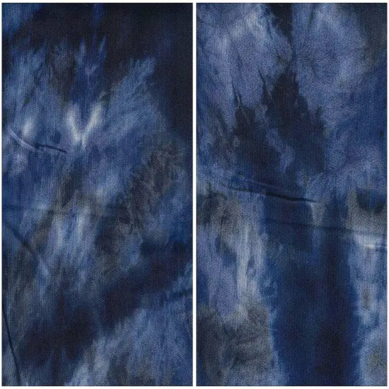 Brushed Tie Dye Sweater Knit Fabric 1 Yard Soft Stretch Cozy 58/60" Wide Tan/Black {5}