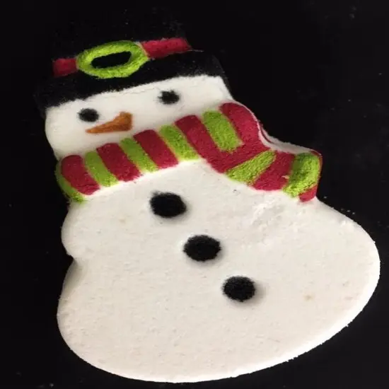 Snowman w/ Scarf - DB Bath Bomb Moulds {2}